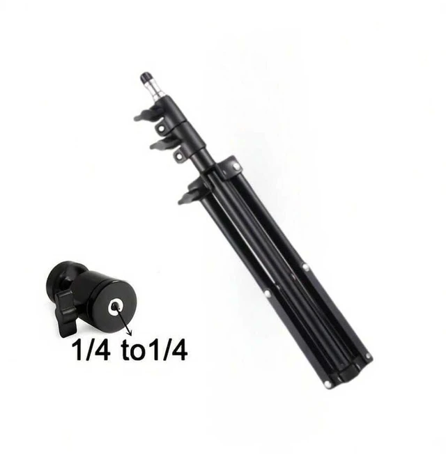 Main image of Bks Adjustable Height Phone Holder Portable Mobile Stand 1.1m Tripod Camera Projector Travel Gift