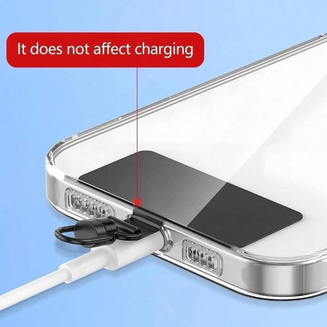 Alt view image 4 of 6 - Bks 360 Rotatable Metal Phone Tether Tab Lanyard Part for All Full Phone Cases Cell