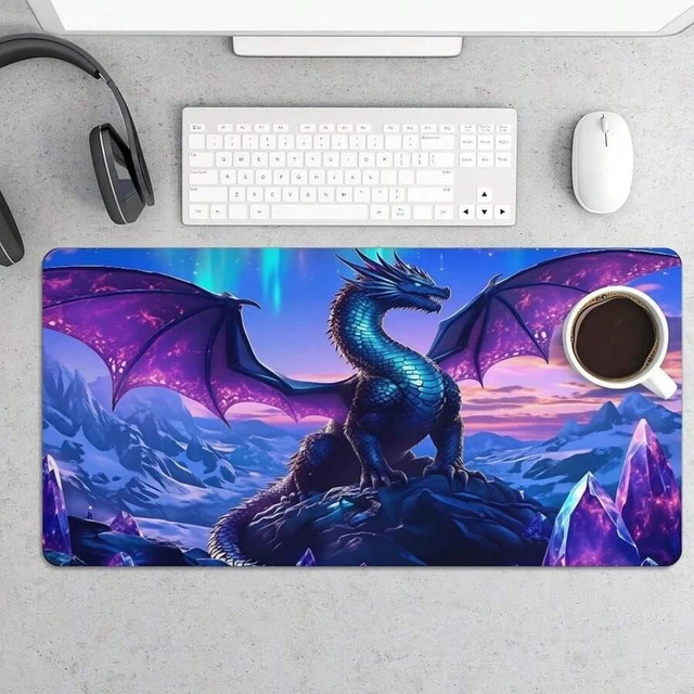 Main image of Bks Large Gaming Mouse Pad 12x24 Inch Extended Desk Mat Non-Slip Rubber Base Waterproof Microfiber Surface for Office Home Gamer