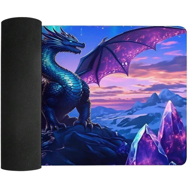 Alt view image 4 of 7 - Bks Large Gaming Mouse Pad 12x24 Inch Extended Desk Mat Non-Slip Rubber Base Waterproof Microfiber Surface for Office Home Gamer