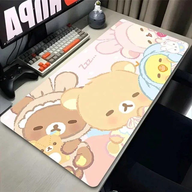 Main image of Bks Extended Anime Mousepad Large Desk Mat Non-Slip Rubber Surface Washable Office Computer Accessories