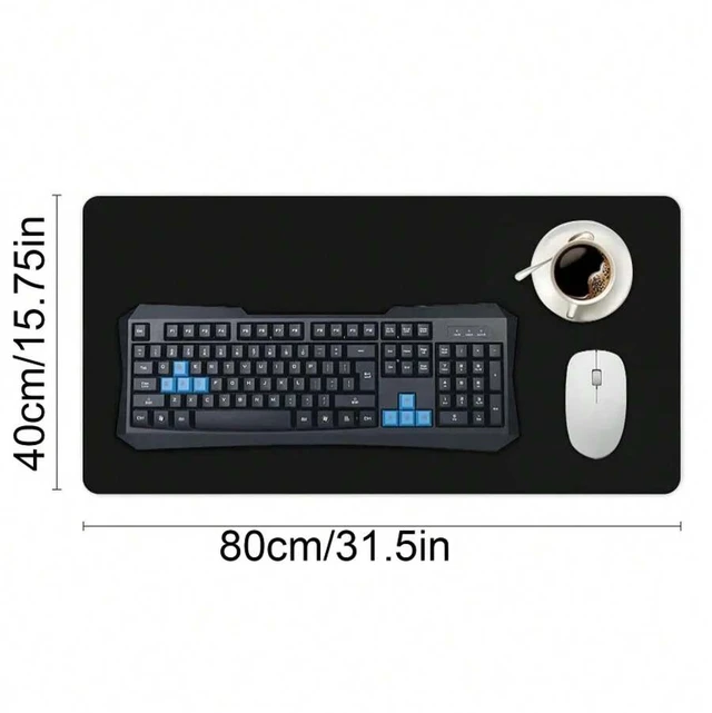 Alt view image 3 of 7 - Bks Extended Anime Mousepad Large Desk Mat Non-Slip Rubber Surface Washable Office Computer Accessories