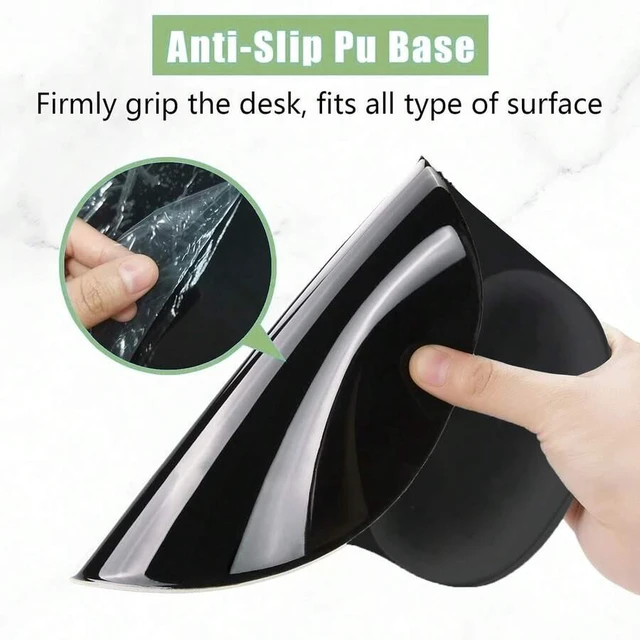 Alt view image 6 of 7 - Bks Desk Mat Ergonomic Wrist Rest Mouse Pad Silicone Nordic Style Floral Grass Green Leaves Office Desktop Decoration Gift