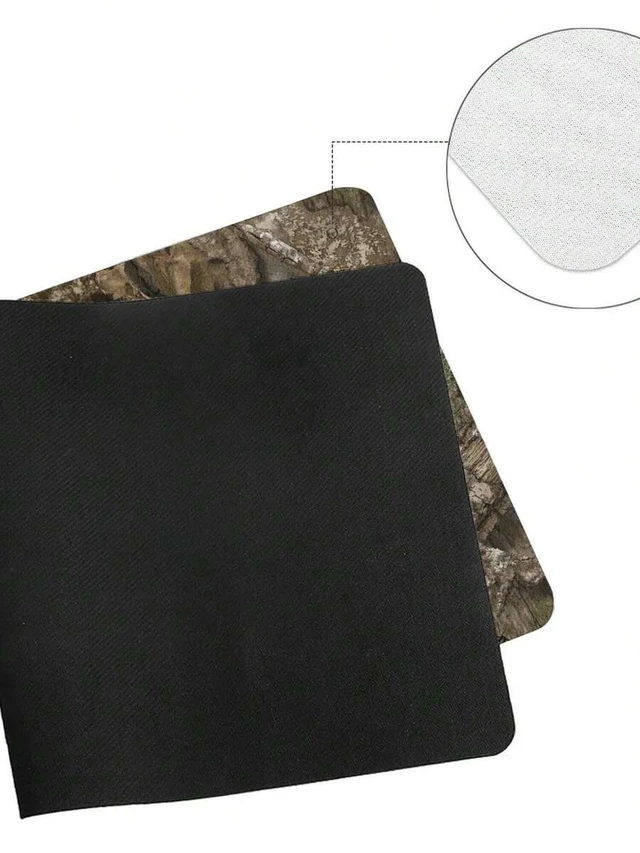 Alt view image 4 of 7 - Bks Large Mouse Pad Full Edge Locking Anti-Slip Rubber Bottom Texture for Office Gaming Desk Mat
