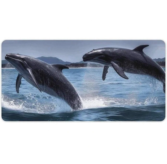 Main image of Bks Large Waterproof Desk Pad Mouse Mat Non-Slip Rubber Office Computer Keyboard Protector for Work Home Decor 12 x 24 Inch
