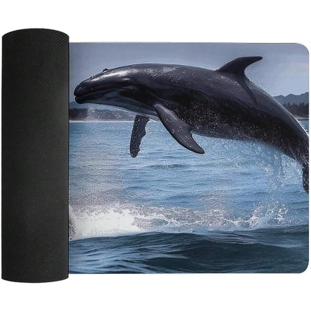 Alt view image 4 of 7 - Bks Large Waterproof Desk Pad Mouse Mat Non-Slip Rubber Office Computer Keyboard Protector for Work Home Decor 12 x 24 Inch