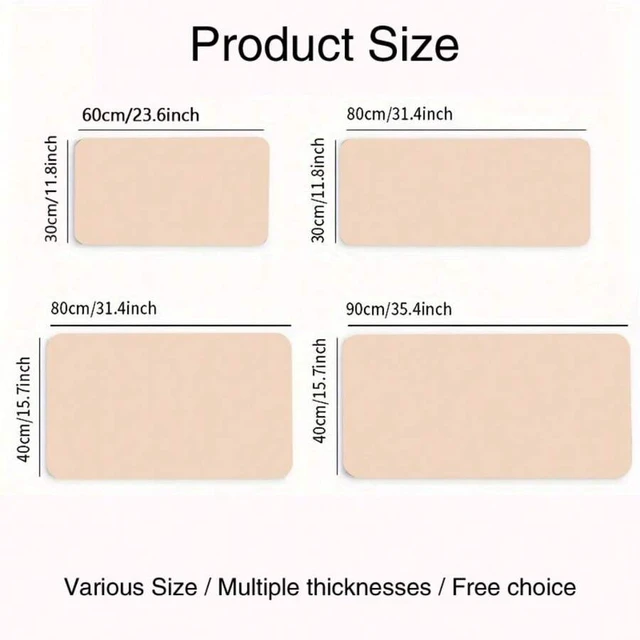 Alt view image 5 of 7 - Bks Large Non-Slip Mouse Pad for Gaming and Office, Polyester Fiber Desk Mat with Rubber Base for Wireless Mice