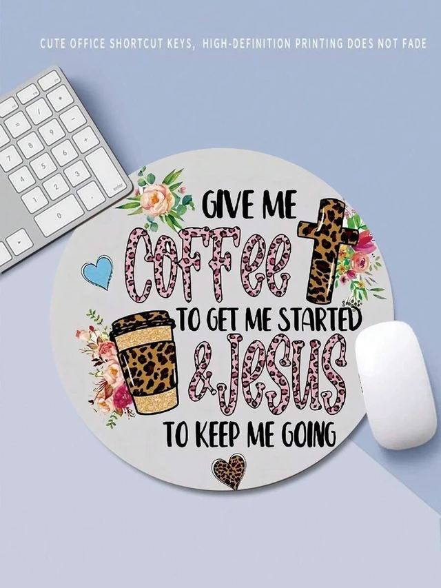 Alt view image 5 of 6 - Bks Leopard Print Cross Shaped Mouse Pad Non-Slip Rubber Base Washable Gaming Surface for Wireless Office Use