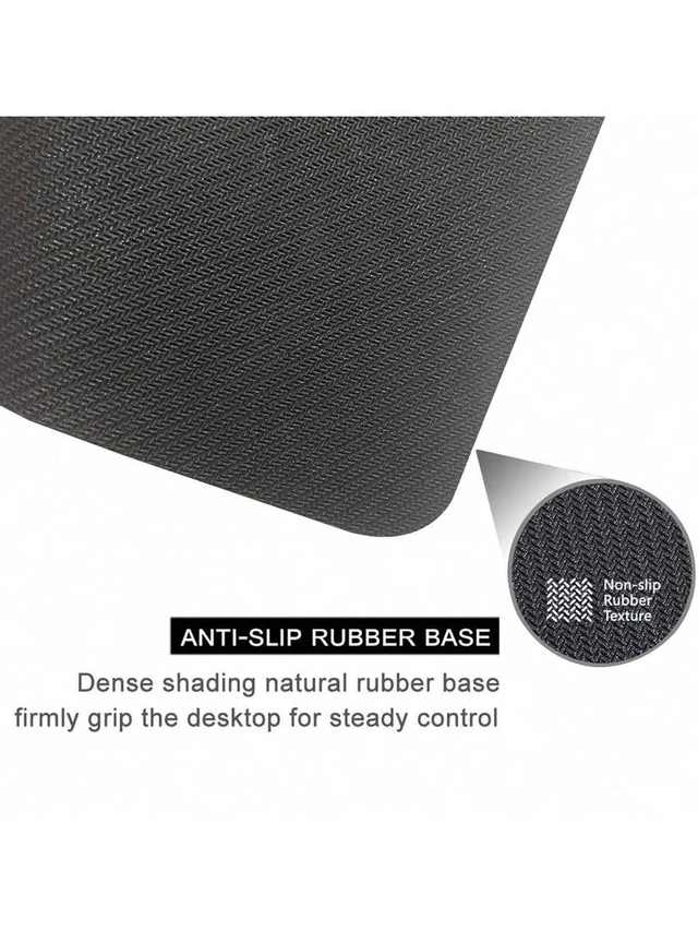 Alt view image 6 of 6 - Bks Small Square Mouse Pad, Non-Slip Rubber Base, Fun Design, Suitable For Desktop Wireless Computer Mouse, Office Laptop, Decoration, Cute Office Supplies, Gift For Women/Girls, 10.2"X8.3"X0.08"