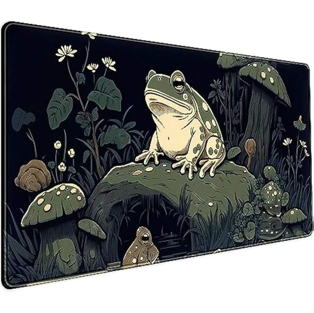 Main image of Bks XXL Extended Gaming Mouse Pad Beige Retro Boho Desk Mat 31.5x15.75 Inch Non Slip Surface for Office Work and Laptop