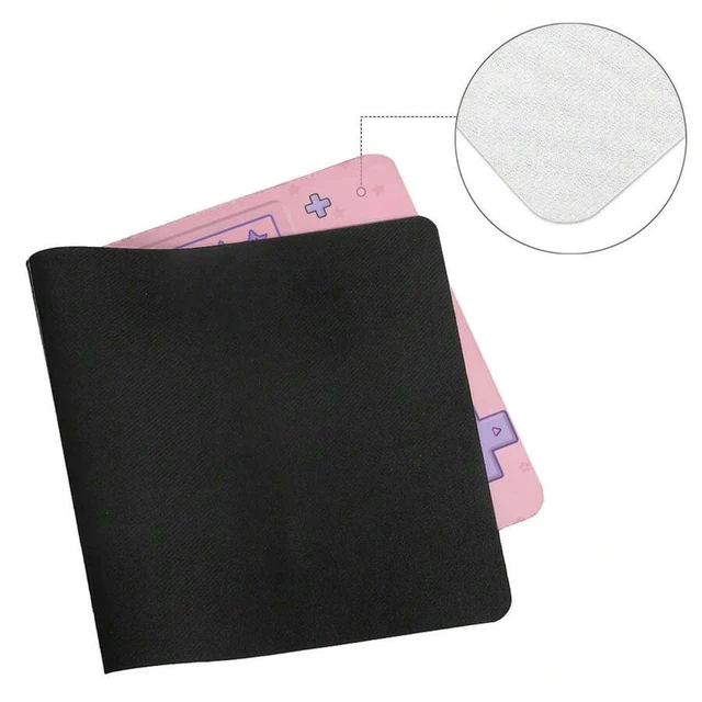 Alt view image 4 of 5 - Bks XL Extended Mouse Pad 11.81x27.56 Inch Non-Slip Gaming Keyboard Mat Pastel Pink for Home Office
