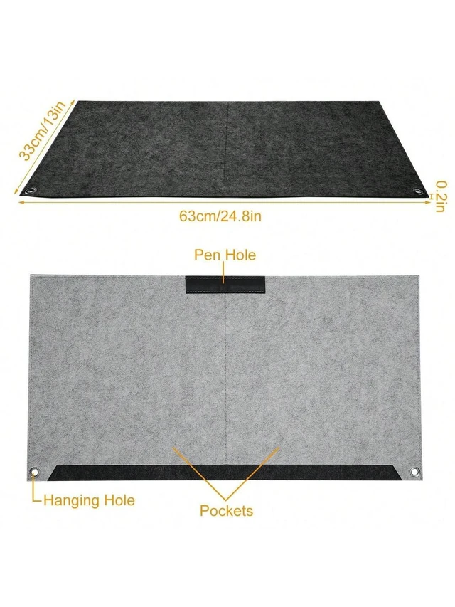 Alt view image 7 of 7 - Bks Large Extended Gaming Mouse Pad Soft Felt Desk Mat Non-Slip Anti-Scratch Keyboard Surface for Work and Play