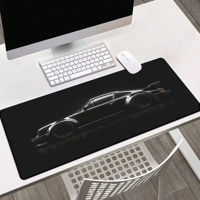 Alt view image 6 of 7 - Bks Black XXL Gaming Mouse Pad for Desktop, Multi-Functional Rubber Desk Mat for Keyboard and PC Gamer Office