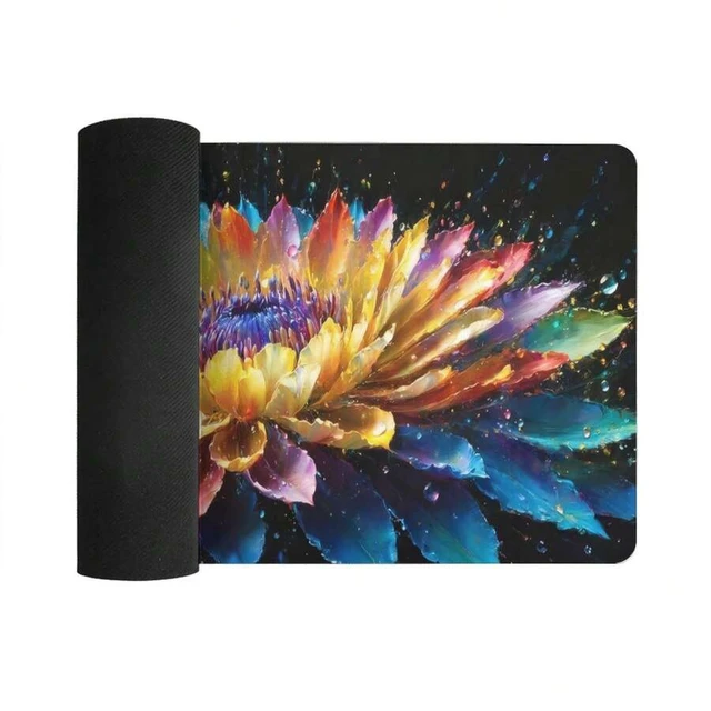 Alt view image 5 of 6 - Bks Gaming Mouse Pad Large Desk Mat 31.5x15.75 Inch Non-Slip Rubber Base Smooth Surface for Office and Gaming