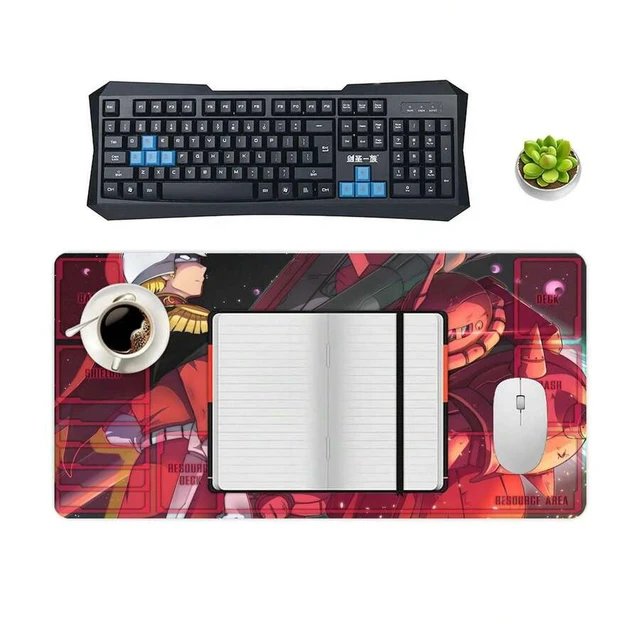Alt view image 6 of 6 - Bks Extended XL Mouse Pad Non-Slip Gaming Desk Mat Thick Cloth Keyboard Pad For Computer Laptop