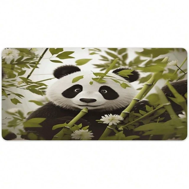 Alt view image 2 of 7 - Bks Large Gaming Mouse Pad Desk Mat Non-Slip Rubber Surface Waterproof Office Home Decor 24 Inch by 12 Inch