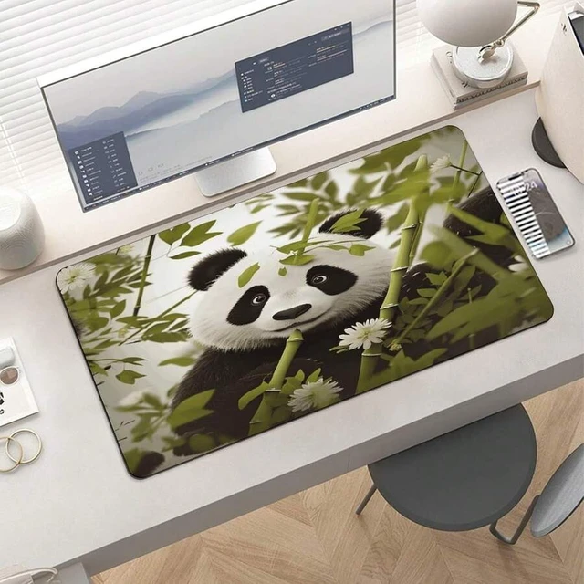 Alt view image 7 of 7 - Bks Large Gaming Mouse Pad Desk Mat Non-Slip Rubber Surface Waterproof Office Home Decor 24 Inch by 12 Inch