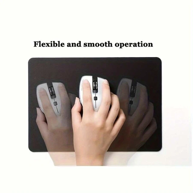 Alt view image 6 of 7 - Bks 7x8.6in(18x22cm) Geometric HD Gaming Mouse Pad Mini Rubber Non-Slip Computer Office Desk Mat