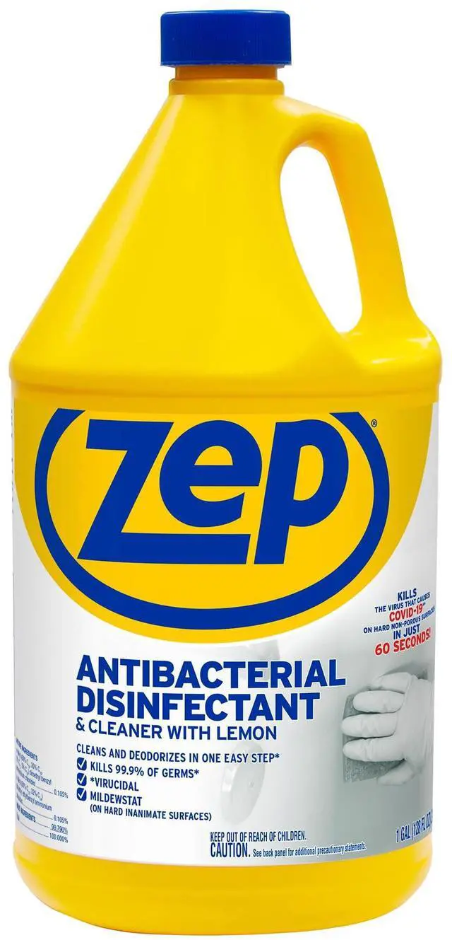 Main image of Commercial 1041688 Antibacterial Disinfectant Cleaner with lemon , 1 gal Bottle