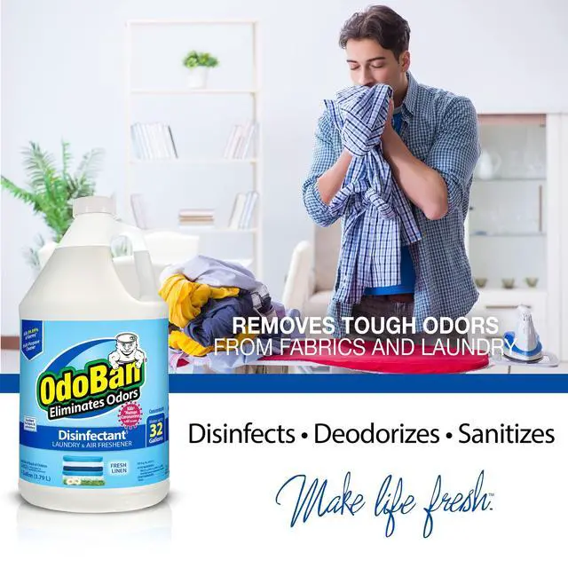 Alt view image 5 of 7 - Disinfectant Concentrate and Odor Eliminator, 1 Gallon, Fresh Linen Scent