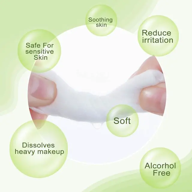 Alt view image 4 of 6 - 50 Makeup Remover Wipes Bulk Individually Wrapped Travel Makeup Wipes