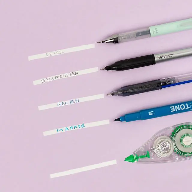 Alt view image 3 of 7 - Tombow 68722 MONO Mini Correction Tape Easy to Use Applicator for Instant Corrections,Clear, 10-Pack