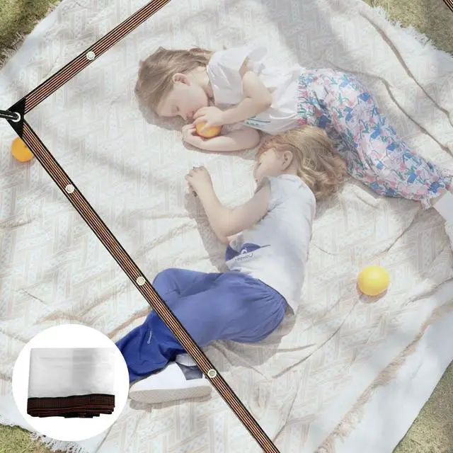 Alt view image 5 of 7 - Banax 6.6X10FT Clear Tarpaulin Waterproof Heavy Duty Transparent PVC Tarp with Reinforced Eyelets Every 1m, Windproof Cover for Greenhouse, Pergola, Garden, Pool, Chicken Coop