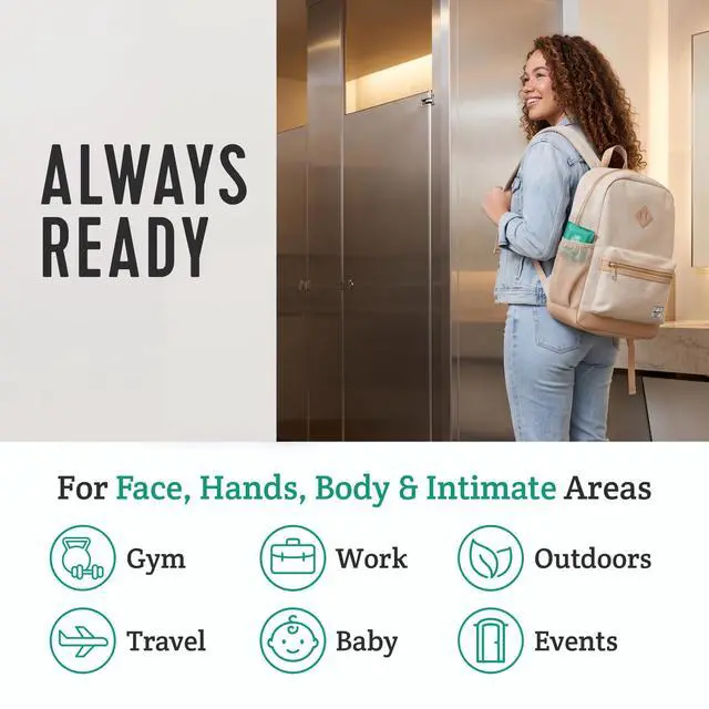 Alt view image 6 of 7 - Stall Mates - Flushable Wipes, Individually Wrapped, Travel Friendly, Unscented with Cucumber, Vitamin-E & Aloe, (30 on-the-go singles)