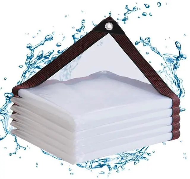 Main image of Welacymet Clear Tarp Heavy Duty Waterproof,90% Transparent with Grommets
