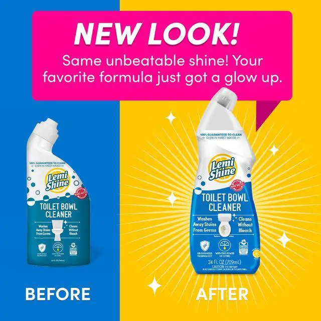 Alt view image 2 of 7 - Lemi Shine Bleach-Free Toilet Bowl Cleaner - 24 fl oz (3 Pack)