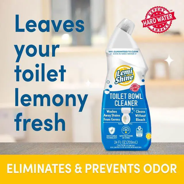 Alt view image 5 of 7 - Lemi Shine Bleach-Free Toilet Bowl Cleaner - 24 fl oz (3 Pack)