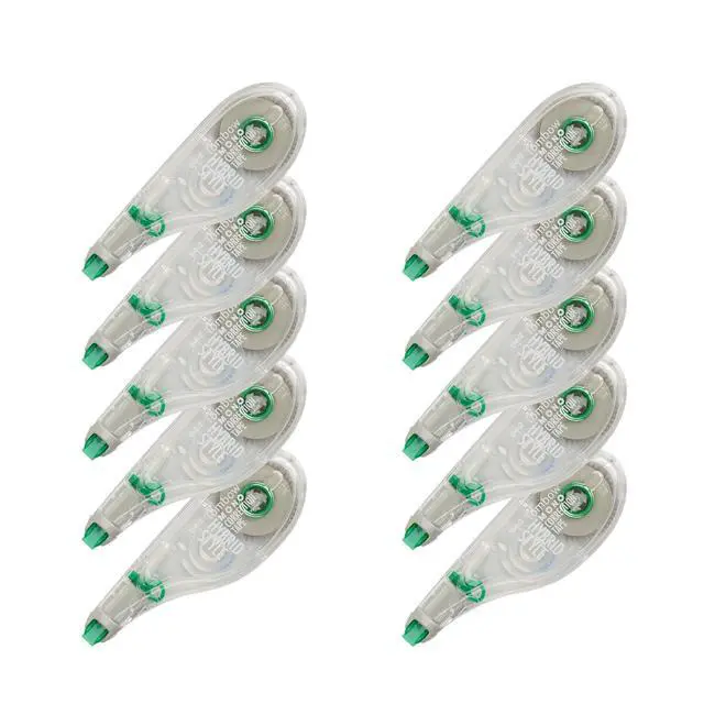 Alt view image 3 of 7 - Tombow 68721 MONO Hybrid Correction Tape, 10-Pack. Easy To Use Applicator for Instant Corrections