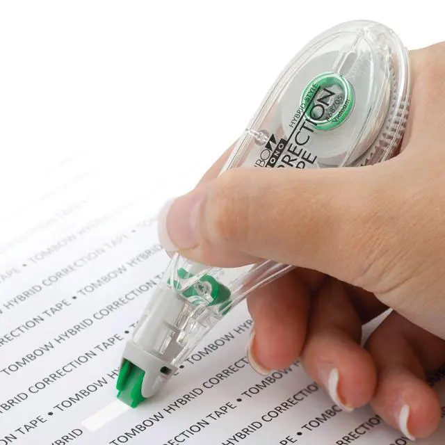 Alt view image 2 of 7 - Tombow 68721 MONO Hybrid Correction Tape, 10-Pack. Easy To Use Applicator for Instant Corrections