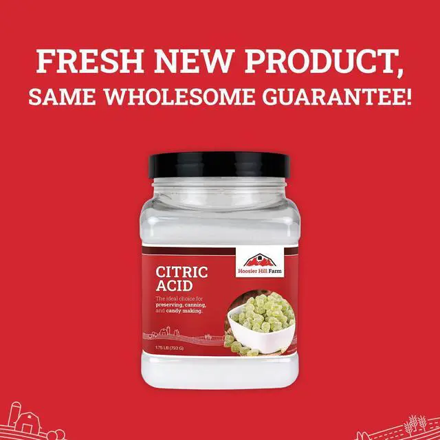 Alt view image 7 of 7 - Hoosier Hill Farm Citric Acid, 1.75LB (Pack of 1)