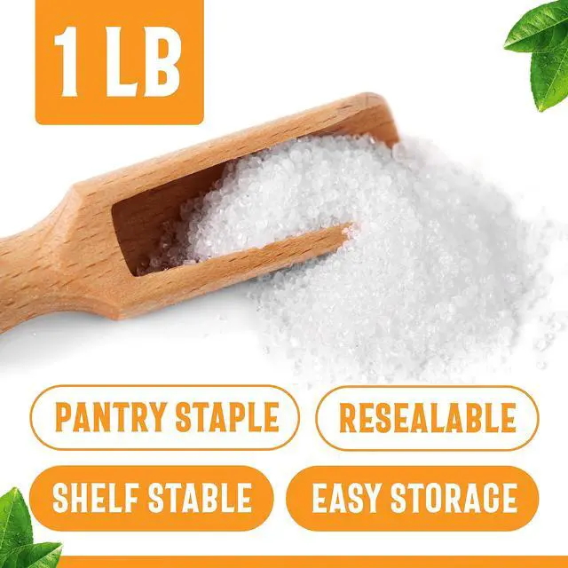Alt view image 5 of 7 - ONE IN A MILL Citric Acid Powder 1LB | Food Grade for Cooking, Baking, Canning, and Cheese Making | All-Natural Preservative & Flavor Enhancer | DIY Skincare, Bath Bombs, Water Softening, and Cleaning