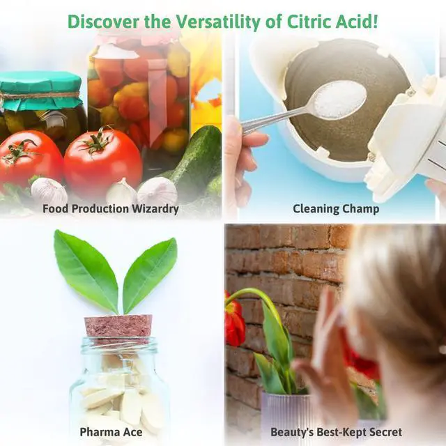 Alt view image 4 of 5 - Viva Doria 100% Pure Citric Acid, Food Grade, Fine Grain, 12 oz (340 g)