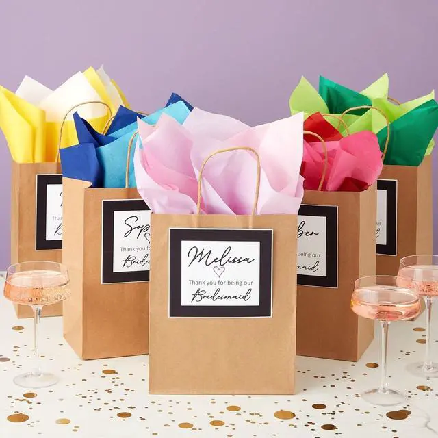 Alt view image 5 of 7 - Colorful Tissue Paper for Gift Bags and Wrapping - 120 Sheets - Wrapping Paper Sheets for Presents & Supplies (10 Colors, 26" L x 19.8" W)