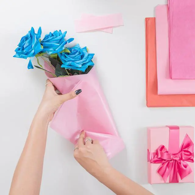 Alt view image 7 of 7 - Tissue Paper for Gift Bags - Tissue Paper Bulk | 25 Colors 100 Sheets Colored 20x26 | Crafts, Wrapping, Packaging, Birthday, Holiday