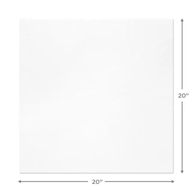 Alt view image 3 of 6 - Hallmark Bulk White Tissue Paper (100 Sheets) for Birthdays, Christmas, Graduations, Gift Wrap, Crafts, DIY Paper Flowers, Tassel Garland, Gift Baskets
