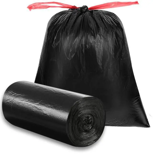 Main image of O2frepak 33 Gallon Drawstring Tall Kitchen Trash Bags,Clean Fresh Scent and Heavy Duty Garbage Bags(30 Count,80x100cm)
