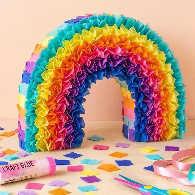 Alt view image 2 of 7 - Simetufy 5400 Pcs 1 in Tissue Paper Squares 36 Assorted Colors for Crafts
