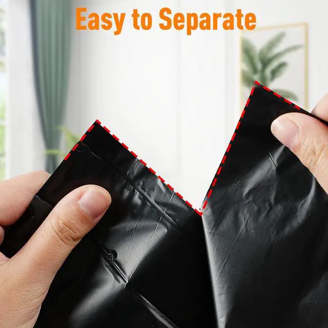 Alt view image 6 of 6 - O2frepak 33 Gallon Tall Tear-Resistant Trash Bags,Heavy Duty,Tastless and 80x100cm Black Garbage Bags (30 Count,80x100cm)
