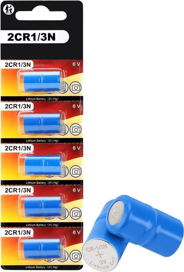 Main image of JOXIYECLTL 2CR1/3N 6V Lithium Batteries for Pet Stop, Dog Guard, Perimeter and Extreme Dog Collars(5PCS)