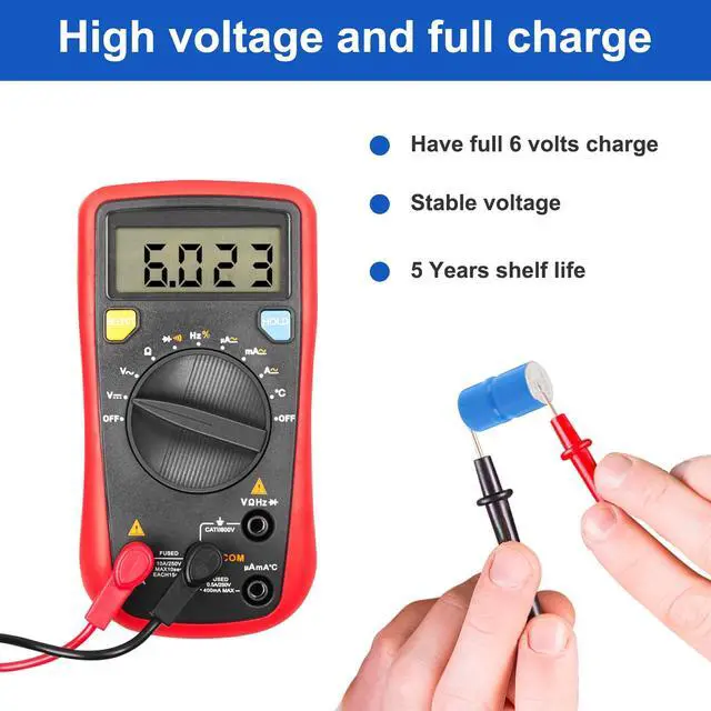 Alt view image 4 of 6 - JOXIYECLTL 2CR1/3N 6V Lithium Batteries for Pet Stop, Dog Guard, Perimeter and Extreme Dog Collars(5PCS)