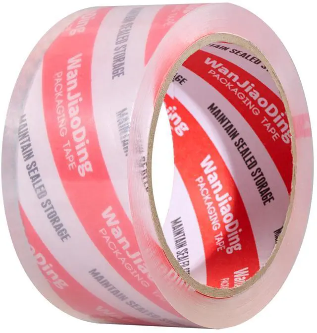 Main image of WanJiaoDing Packing Tape Refills, Clear, Packaging Tape Heavy Duty Designed for Moving, Shipping and Packing, Mailing,1.88" x 60 yds, 1 Rolls