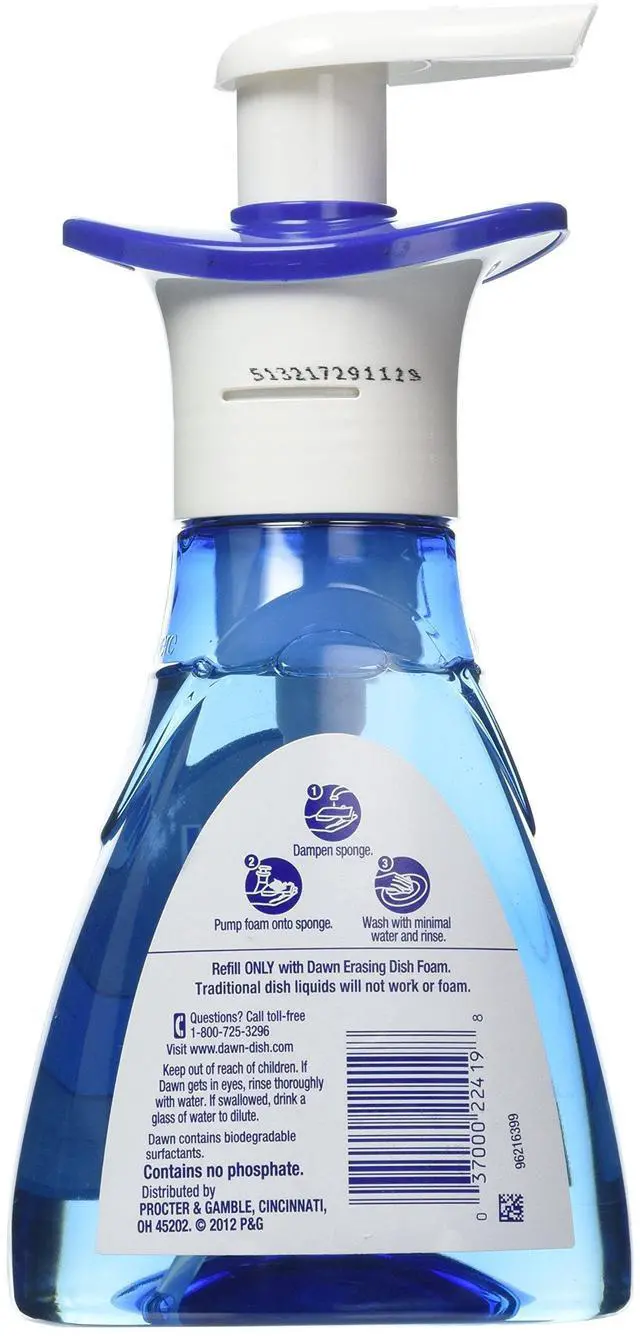Alt view image 2 of 2 - Dawn Platinum Dishfoam 10.1oz (Pack of 2)