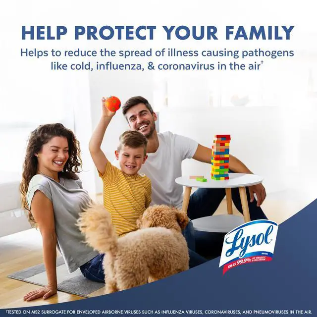 Alt view image 7 of 7 - Lysol Air Sanitizer Spray with Bacterial Odor Eliminator for Home & Office, Sanitizing Air Spray, Air Freshener Alternative, White Linen Scent, 10 oz (Pack of 3)