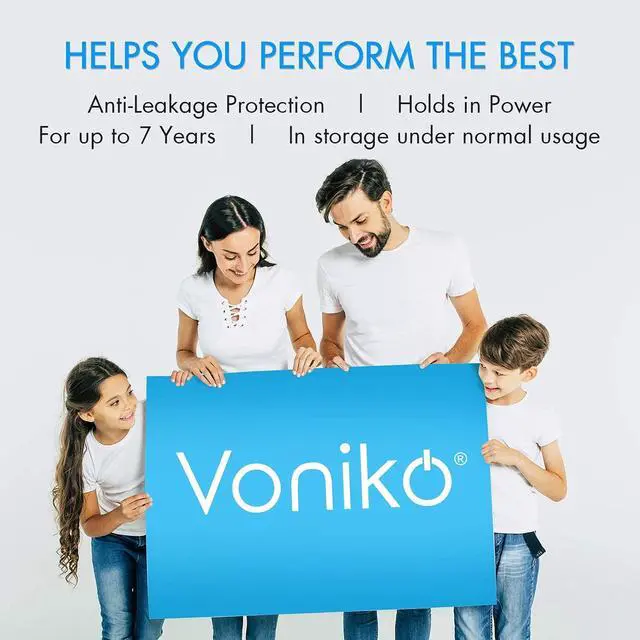Alt view image 7 of 7 - Voniko CR2025 3V Lithium Batteries 6 Pack for Child Safety, Compatible with Remotes, Key Fobs, Watches, Calculators - 7 Years Shelf Life