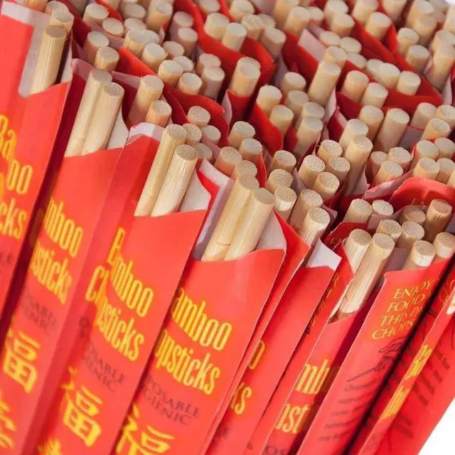 Main image of Palillos UV Treated 60 Sets Premium Disposable Bamboo Chopsticks Sleeved and Separated (60 Sets)
