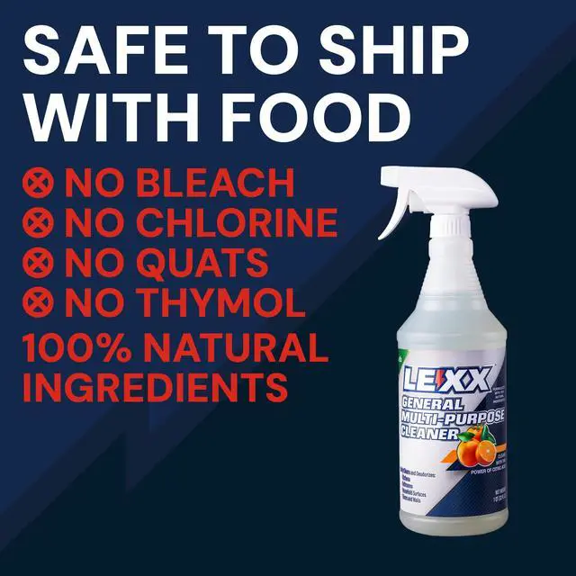 Alt view image 7 of 7 - LEXX® General Multi-Purpose Cleaner Spray, All Purpose Cleaner for Kitchen, Bathroom, Glass, Countertops and Appliances, Natural Citric Acid Formula, Non-toxic, No Bleach, 32 fl oz